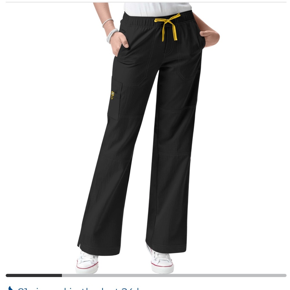 BLACK WINK SCRUBS